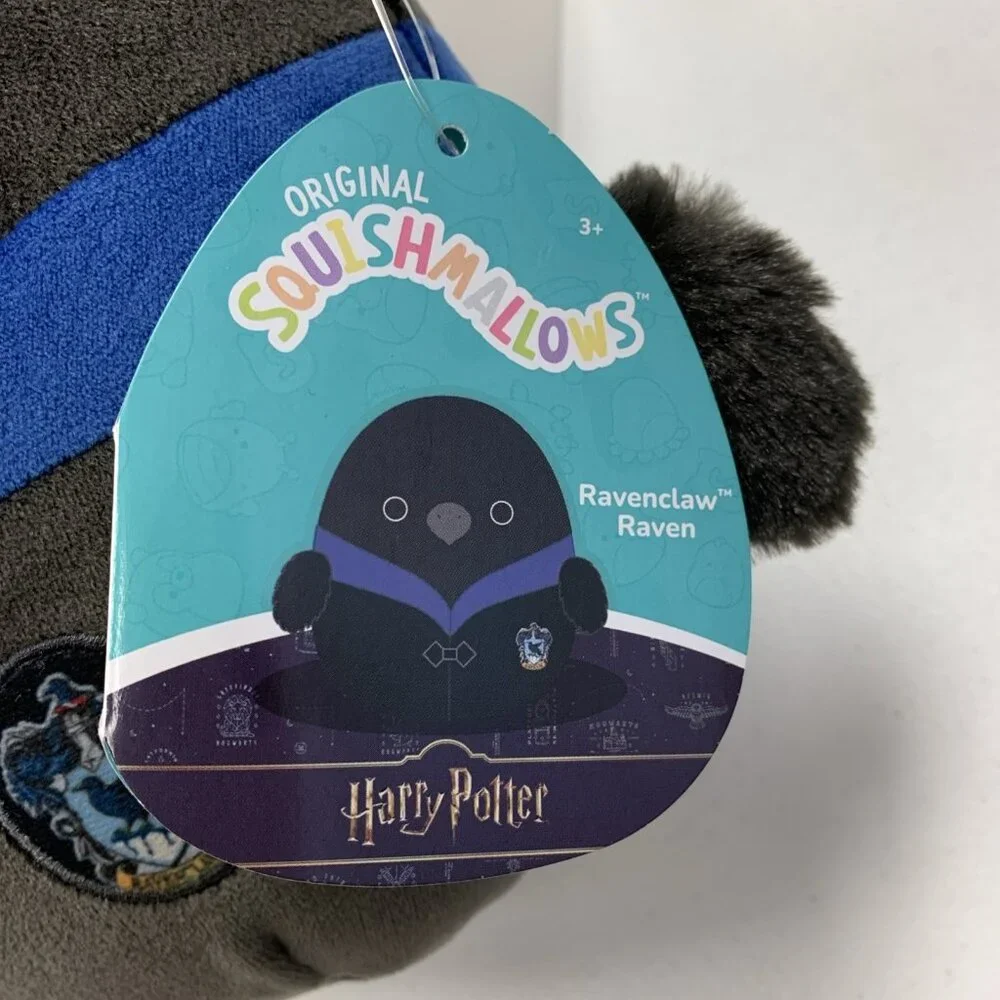 Squishmallows Harry Potter Ravenclaw Raven 8 inch Plush NWT‎ SQWB00190-092024-JH